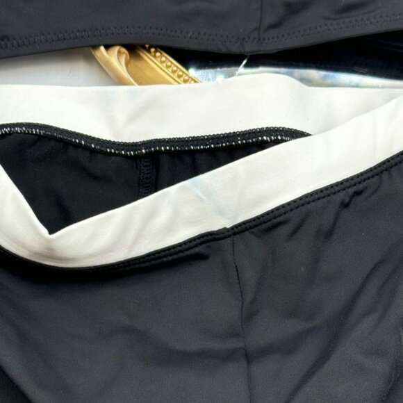 🆕 STAUD 🧿 NWT BIack White Bikini Set- Liv Top - Sz S & Nell Swim Skirt - Sz XS - Picture 16 of 16